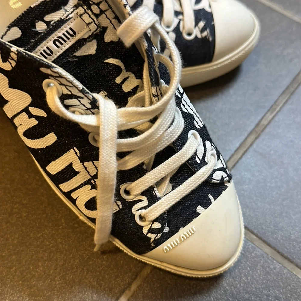 Miu Miu sneakers, size 37.5, condition inside like new, worn only a few times. - Picture 6 of 16
